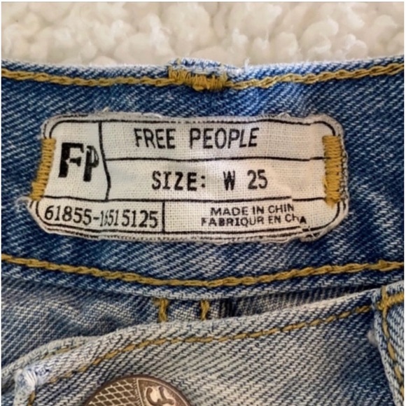 Free People Denim Shorts - Picture 4 of 7